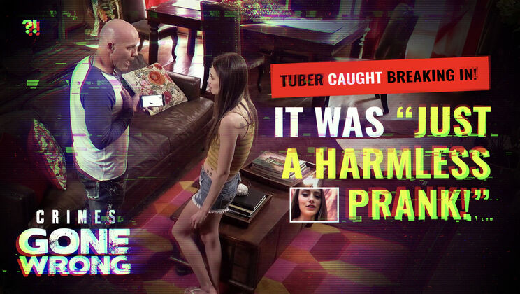 Harmless Prank Turns into Teen's First Blowjob