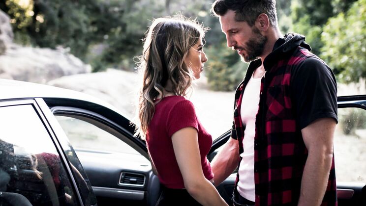 [PureTaboo] - Natural Tits and Pussy Licking Outdoors - Mike Mancini - Kristen Scott