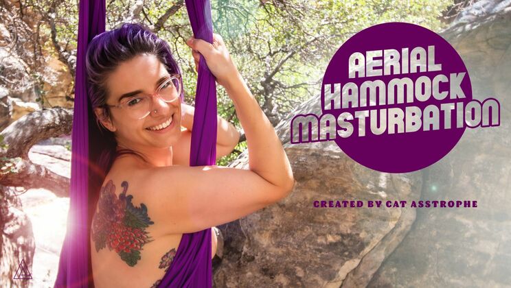 Tattooed MILF Cat Asstrophe Masturbates Solo