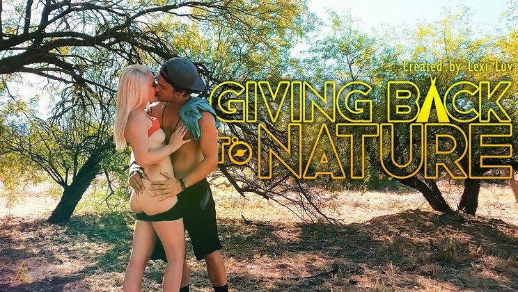 [ModelTime] - Blonde Bombshell Lexi Luv Gives Nature a Hand - Lexi Luv - Jake Franco