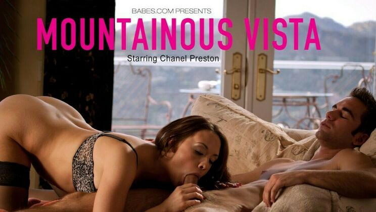 [Babes.com] - Short Haired Brunette Gets Blowjob from Logan - Chanel Preston - Logan Pierce