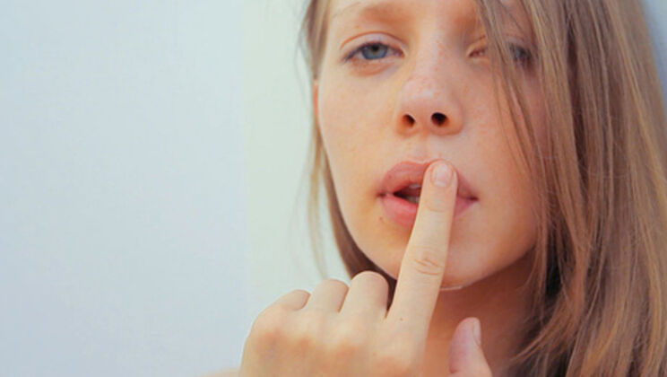 Solo Pleasure with Stockings On