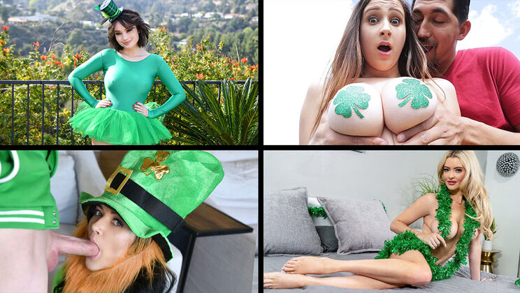 [TeamSkeetSelects] - Green Lust, Irish Passion - Cassidy Banks - Maddy O'Reilly - Liv Wild - Linzee Ryder