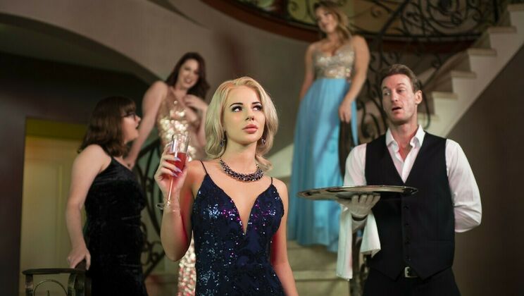 [Babes.com] - Standing Fuck Against the Wall - Athletic Blonde Takes It Hard - Ryan Mclane - Bella Elise Rose