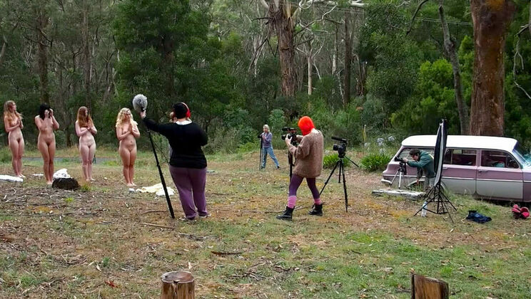 [SouthernSins] - Lesbian Girls Behind The Scenes - Laney - Kim Cums - Jane - Chloe B - Marina Lee