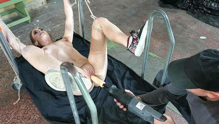 Brunette Beauty Lenna Ross in a Sex Toy Frenzy