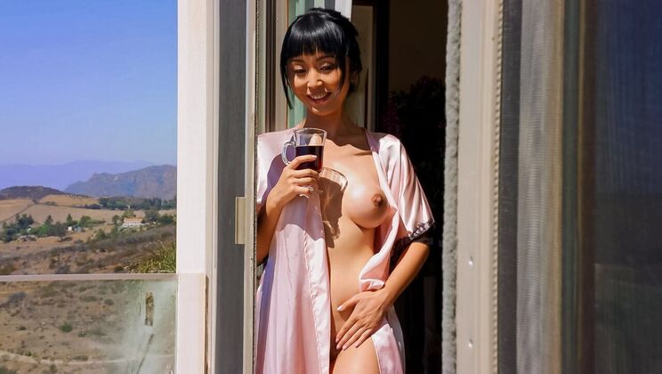 Marica Hase and Jax Slayher in Reverse Cowgirl Action