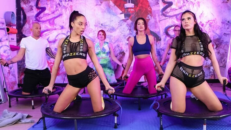 [Brazzers] - Big Tits Brunette Fucks in Missionary & Cowgirl - Violet Starr - Scott Nails - Alexis Tae