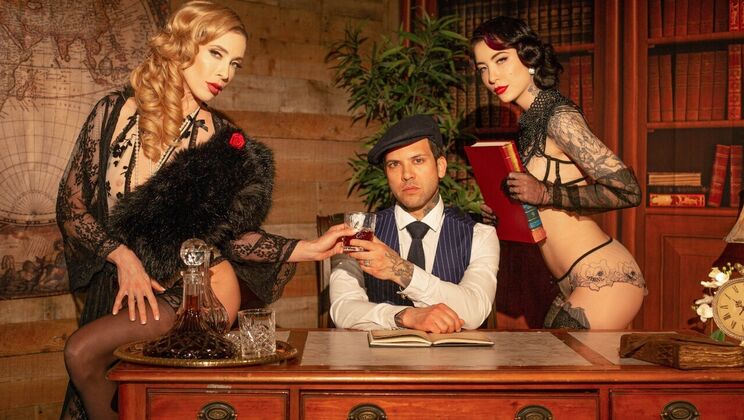 [Brazzers] - Aiden and Charlotte's Threesome Adventure - Aiden Ashley - Charlotte Sartre - Small Hands