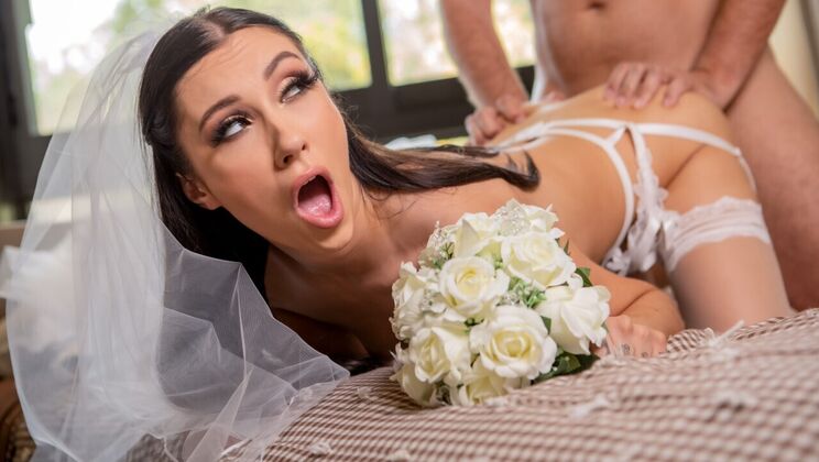 [Brazzers] - Fisting and Ass Fingering a Brunette Bride - Keiran Lee - Jazmin Luv
