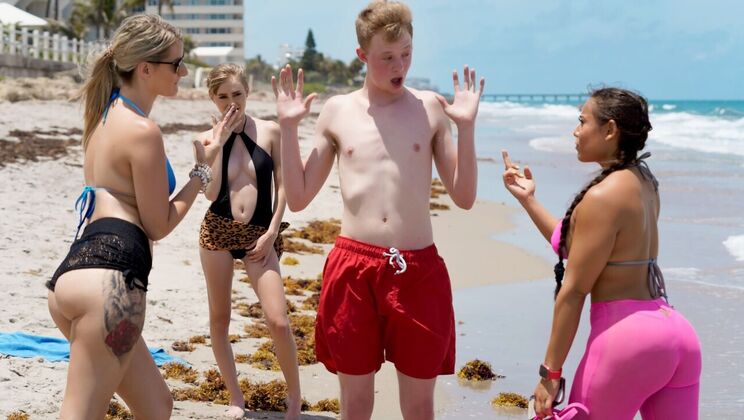 Skinny Babe Rides Cowgirl Style