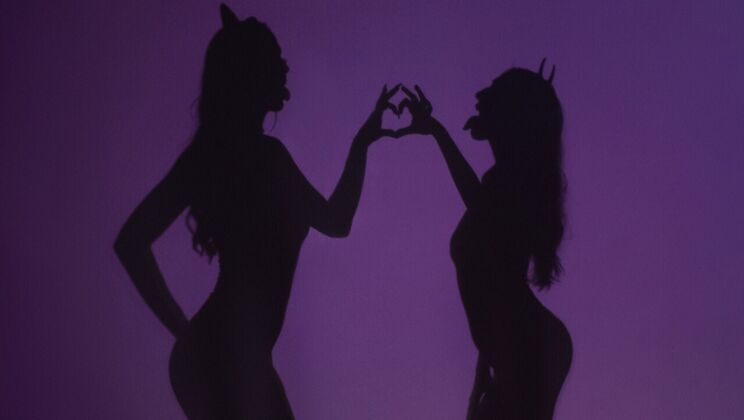 Pierced and Tattooed Lesbians Indulge in Pussy Licking