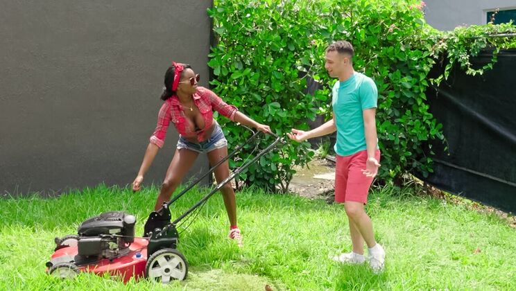 [MilfHunter] - Big Tits Latina MILF Fucks Her Neighbor Hard - Naomi Foxxx - Johnny Love