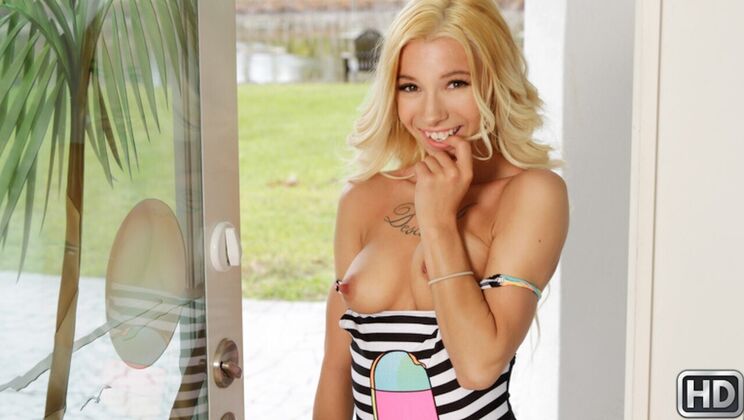 [CumFiesta] - Kenzie's Tattooed Body Gets Played - Kenzie Reeves - Connor Kennedy