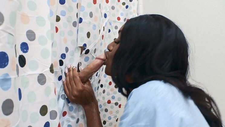 [RKPrime] - Glory Hole Shower with Short Hair Brunette - Seth Gamble - Ashley Aleigh