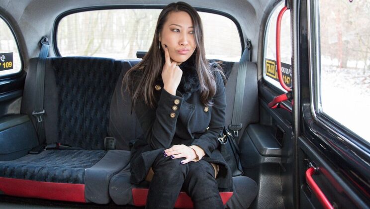 [FakeTaxi] - Asian Girl in a Taxi with Euro Cock - Sharon Lee - Stanley Johnson