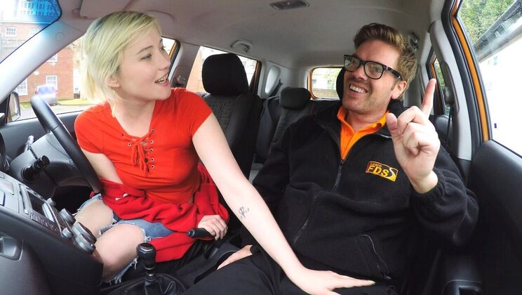 Ryan Ryder Fucks Art Student in the Car