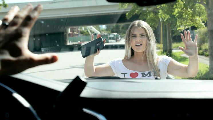 Outdoor Spanking with Brooke Karter