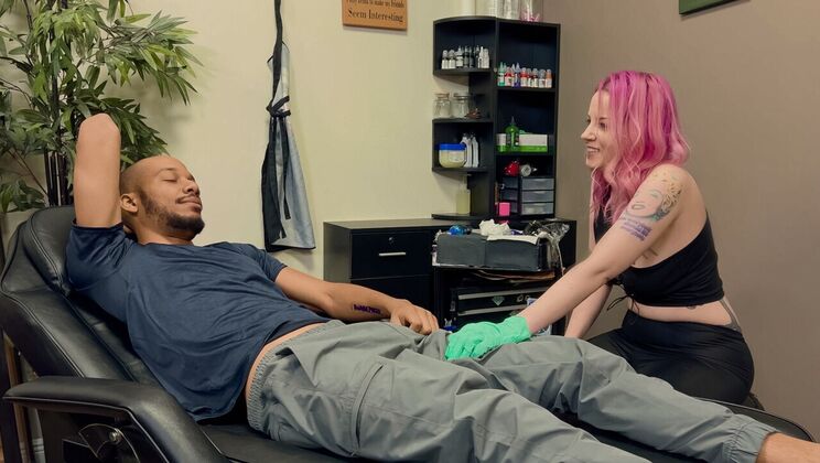 [RKPrime] - Tattoo Tang: Interracial Cumshot Fun - Dwayne Foxxx - Lady Lazarus