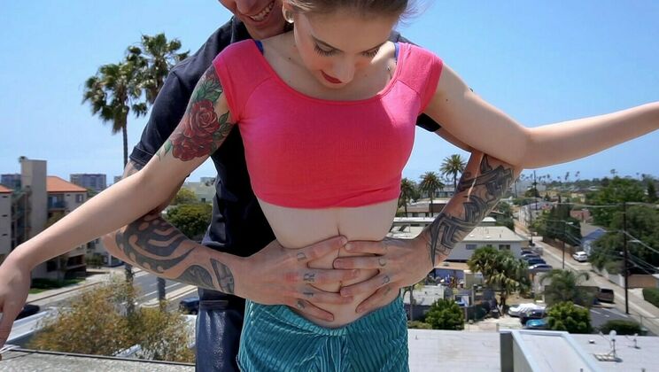 [Don'tBreakMe] - Redhead Cutie Anna de Ville Gets Her Legs Wrapped Around Her Head - Anna de Ville