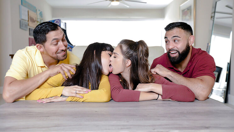 [DaughterSwap] - Taboo Family Fun: Bake and Swap - Derrick Ferrari - Juan Largo - Sofie Reyez - Kitty Carrera