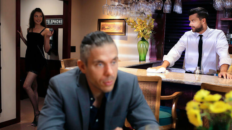 Naughty Waiter Gets Wild