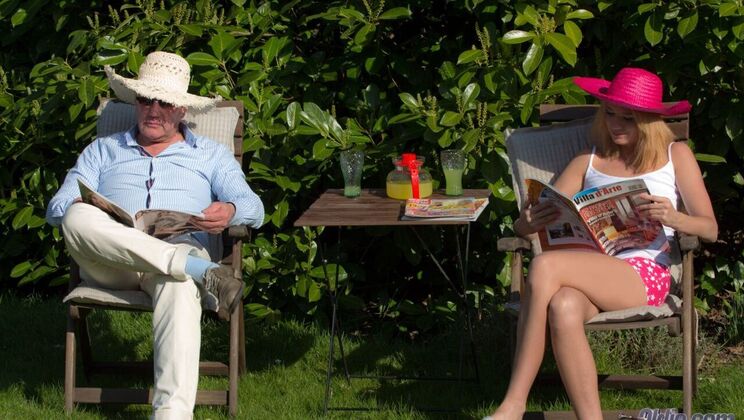 [Oldje] - Ball Licking and Pussy Licking with Lara Sweet - Hugo - Lara Sweet