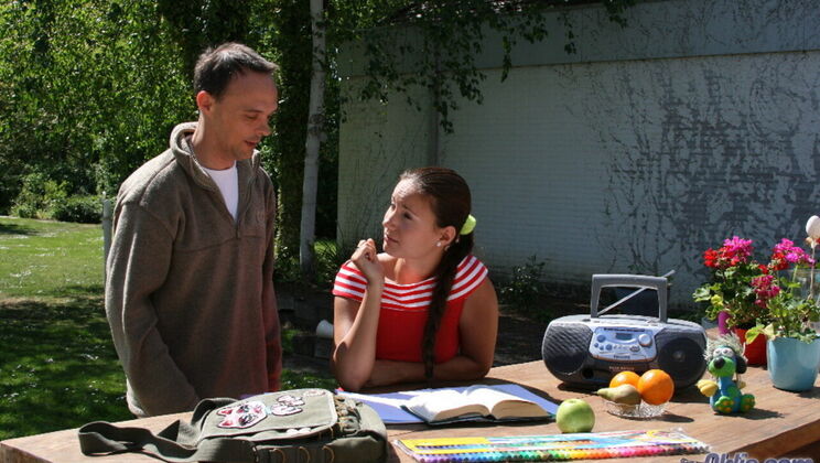 [Oldje] - Phillipe Dominates Young Claudia Rossi with Hard Anal - Phillipe - Claudia Rossi