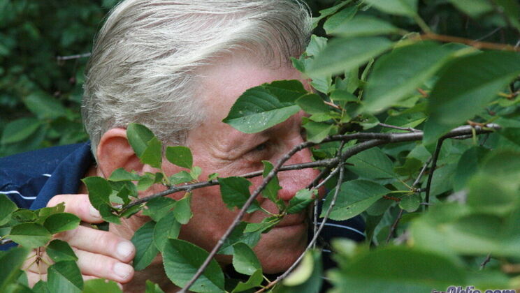 Natural Tits Blonde Takes on Older Man