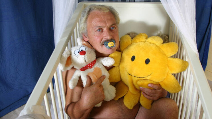 Baby Boy and Kathleen's Sweet Kiss