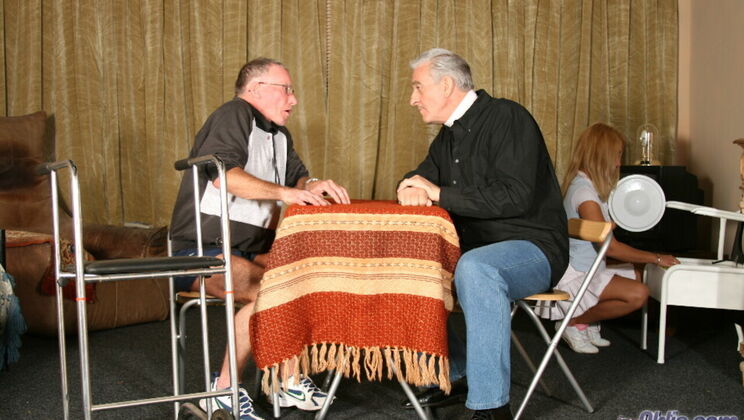 [Oldje] - Nurse with Big Tits and Hairy Pussy Fucks - John - Nikky Thorne