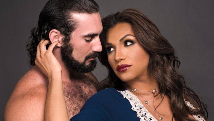 Anal and Cumshot with Brunette TS