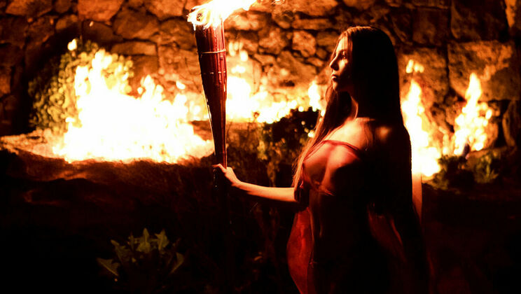 Anya Krey and Maxmilian Dior in Elements Episode 1 - Kissing and Fucking