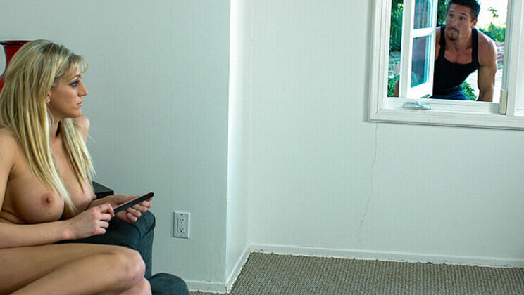 Hot Wife Eve Laurence Fucks Next Door Guy with a Big Cock