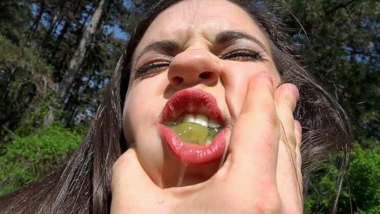 Sexy Picnic with a Busty Chick