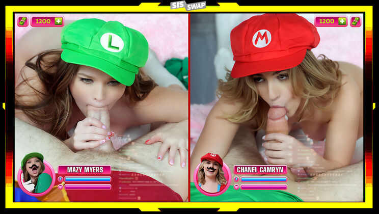 [SisSwap] - Desiring the Camera's Attention - Anthony Pierce - Chanel Camryn - Mazy Myers - Nick Strokes