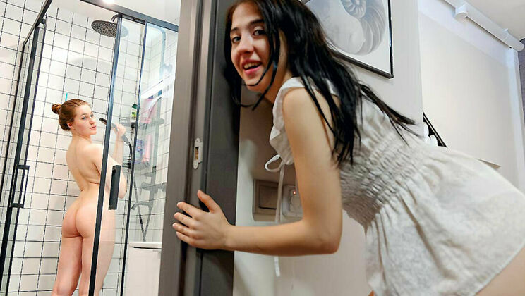 [ClubSweethearts] - Shower Surprise - Lesbian Teen