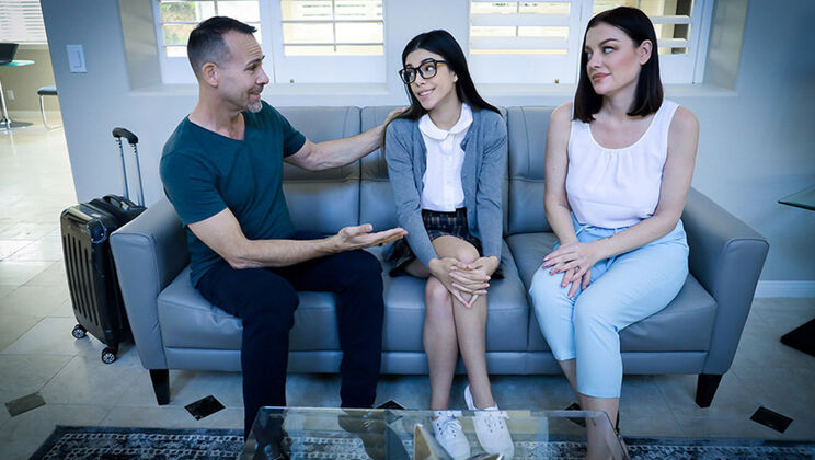 [FosterTapes] - Creampie Delight: Foster Daughter Pleases Foster Mom and Husband - Filthy Rich - Harmony Wonder - Sovereign Syre