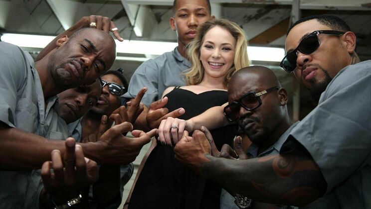 [BlacksonBlondes] - Angel Smalls Blonde Beauty - Ricky Johnson - Eddie Jaye - Angel Smalls - Slim Poke - Jack Blaque - Chris Cock