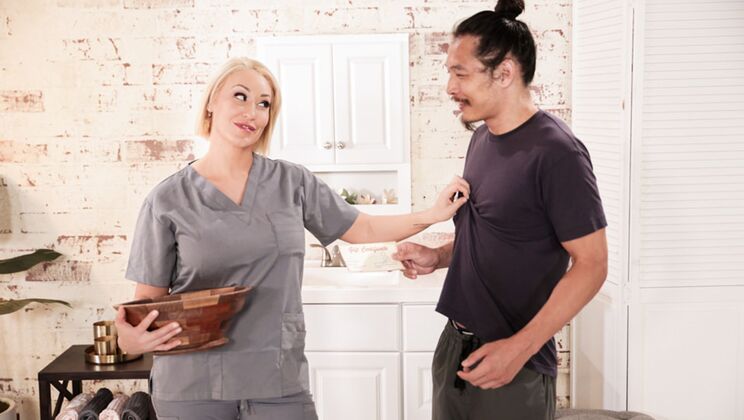 [NuruMassage] - Leo Vice's Interracial MILF - Ryan Keely - Leo Vice