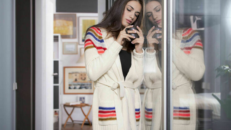 Eva's Tattoo and Thong Tease