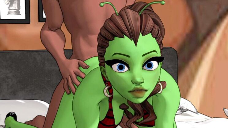 Brunette's Big Tits Portal to Pleasure