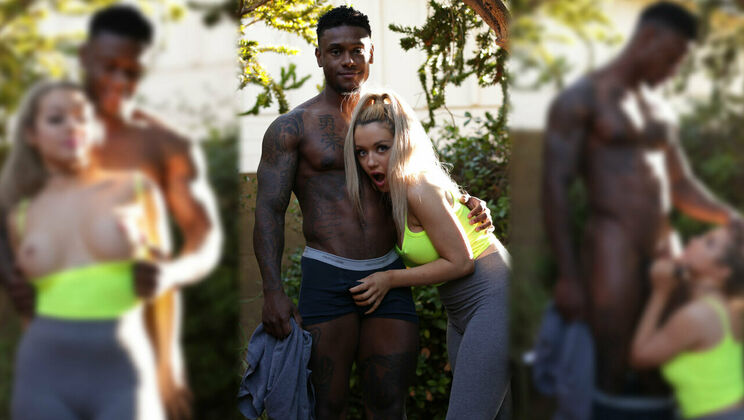 Blue Eyes Francesca Rossi Gets a Surprise from Calvin Beckham!