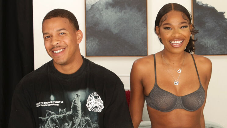 Ebony Beauty Brianna Moore Meets Buster Lakes