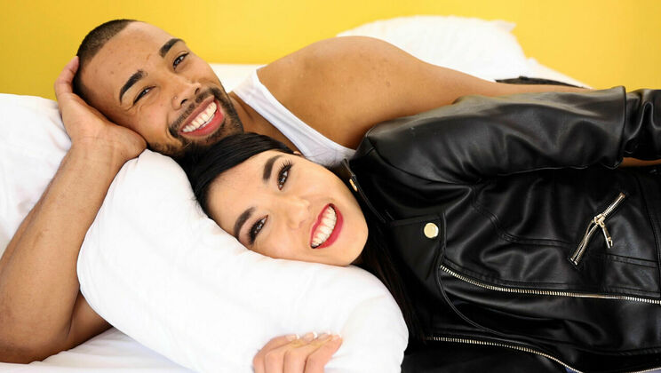 [HotGuysFuck] - Mina Moon Asian babe takes BBC in hot interview - Mina Moon - Jaxson Briggs