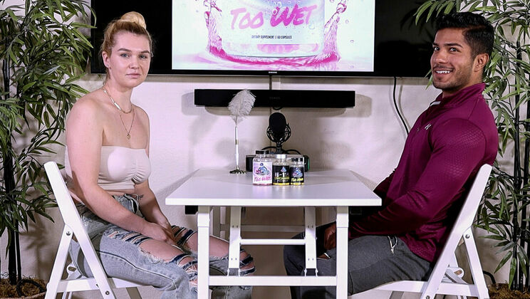 Carter Andrews Can't Take His Eyes Off Layla Quinn's Big Tits