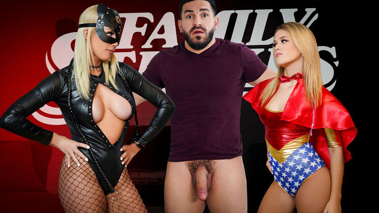 [FamilyStrokes] - Stepdad’s Forbidden Pleasure with Two Sluts - Peter Green - Madison Blaze - Ashley Alexander