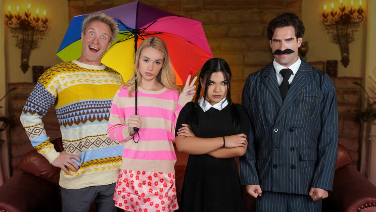 [DaughterSwap] - Lesbian Sluts in Thongs Get Naughty