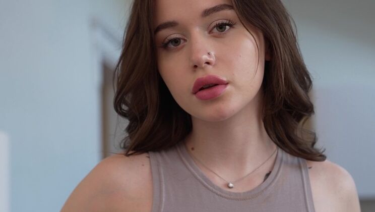 Interracial Anal Debut for 18yo Skinny Babe with Leo Casanova