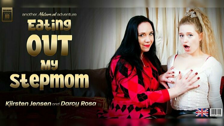 [Mature.nl] - Stepmom Kjirsten Jensen and Darcy Rosa Engage in Lesbian Sex